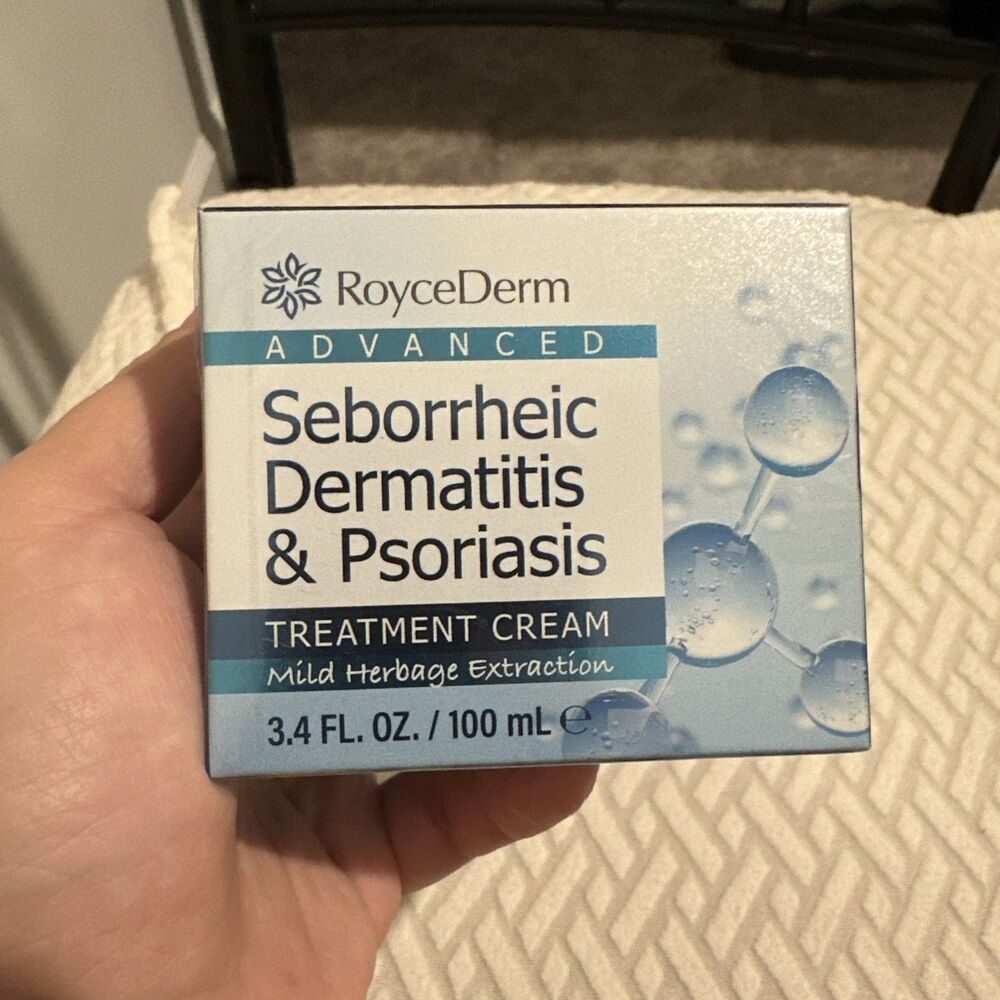 RoyceDerm Advanced Seborrheic Dermatitis & Paoriasis Trearment Cream